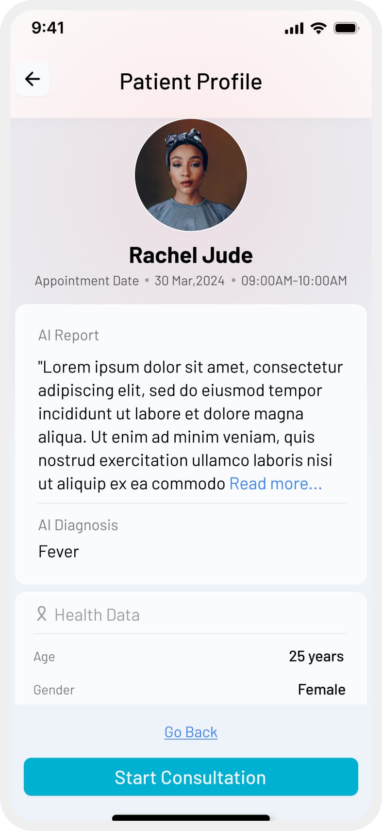 Earthora — Doctor Mobile App screen 2